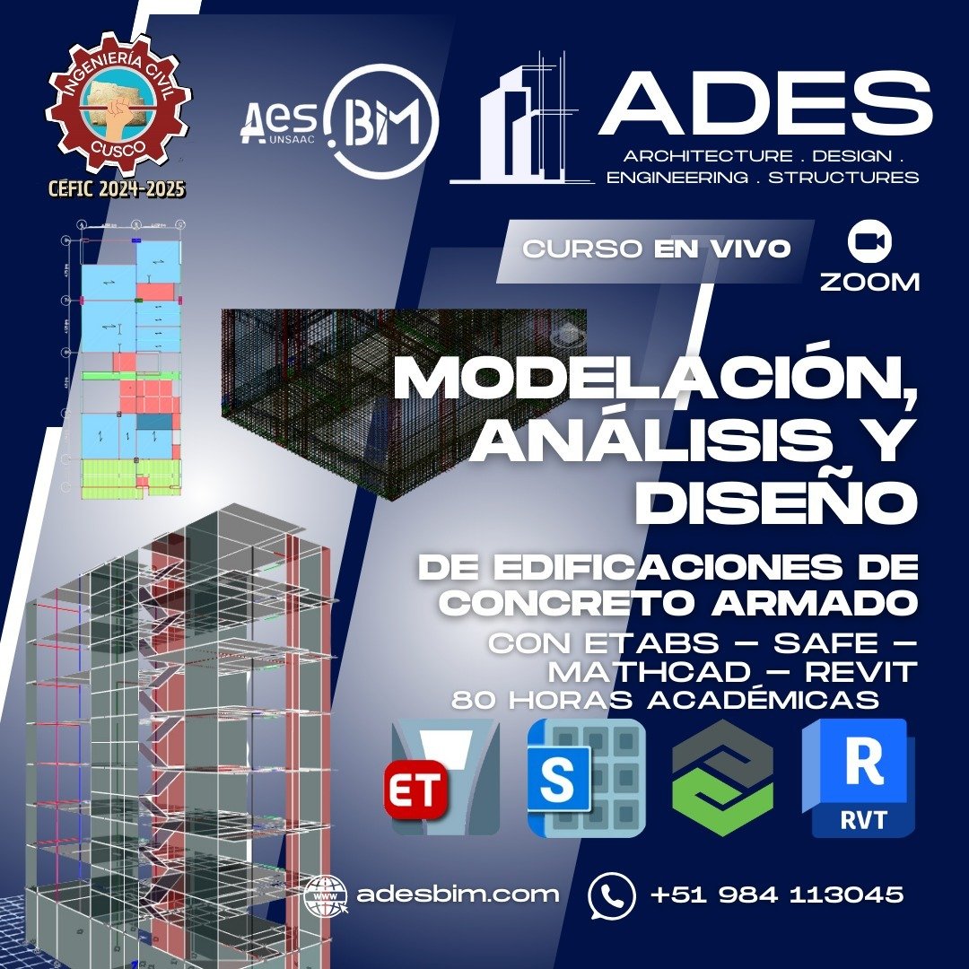 MODELACIÓN, ANÁLISIS Y DISEÑO DE EDIFICACIONES DE CONCRETO ARMADO